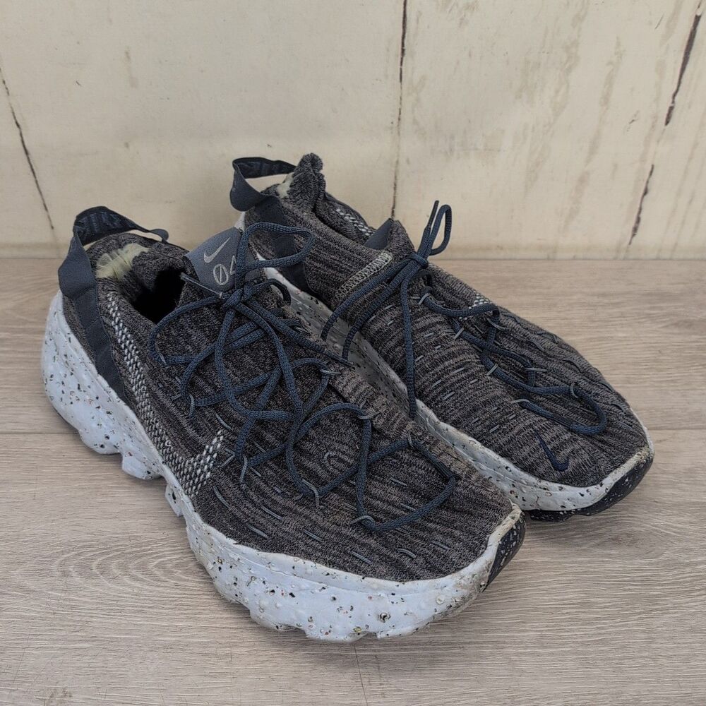 Nike Space Hippie 04 Navy Blue Grey CZ6398-400 Running Shoe Men’s Size 10.5